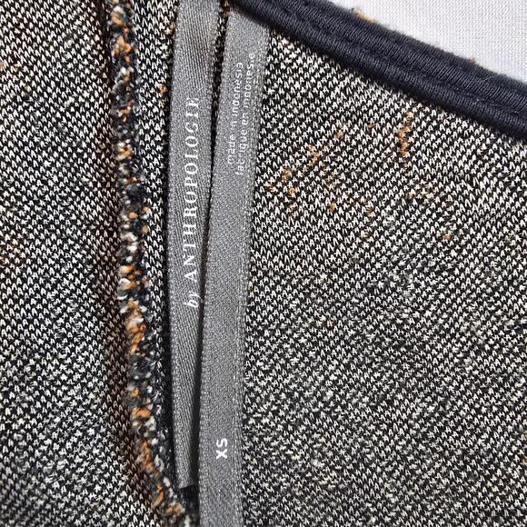 Anthropologie One Shoulder Jacquard Midi Dress - Picture 9 of 12